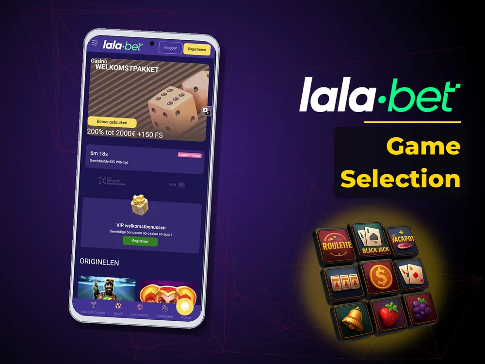 lalabet - Game Selection