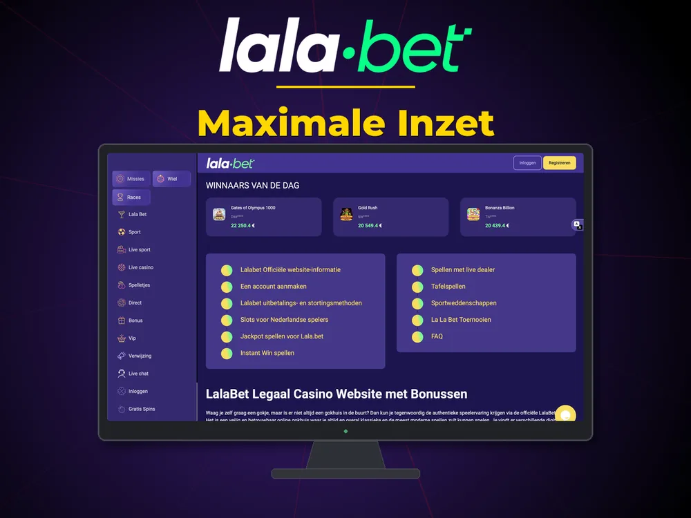 lalabet - Maximale Inzet