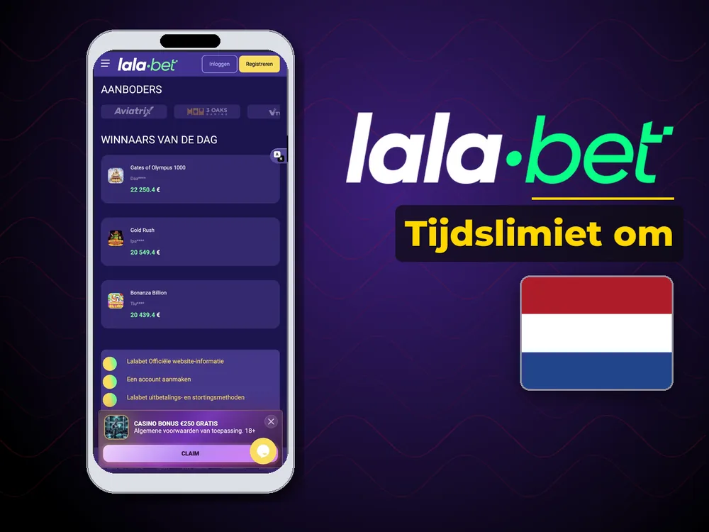 lalabet - Tijdslimiet om