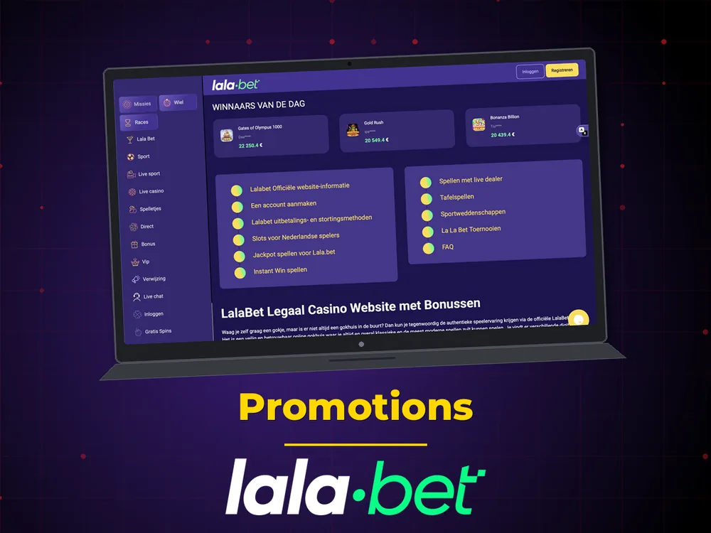 lalabet - Promotions