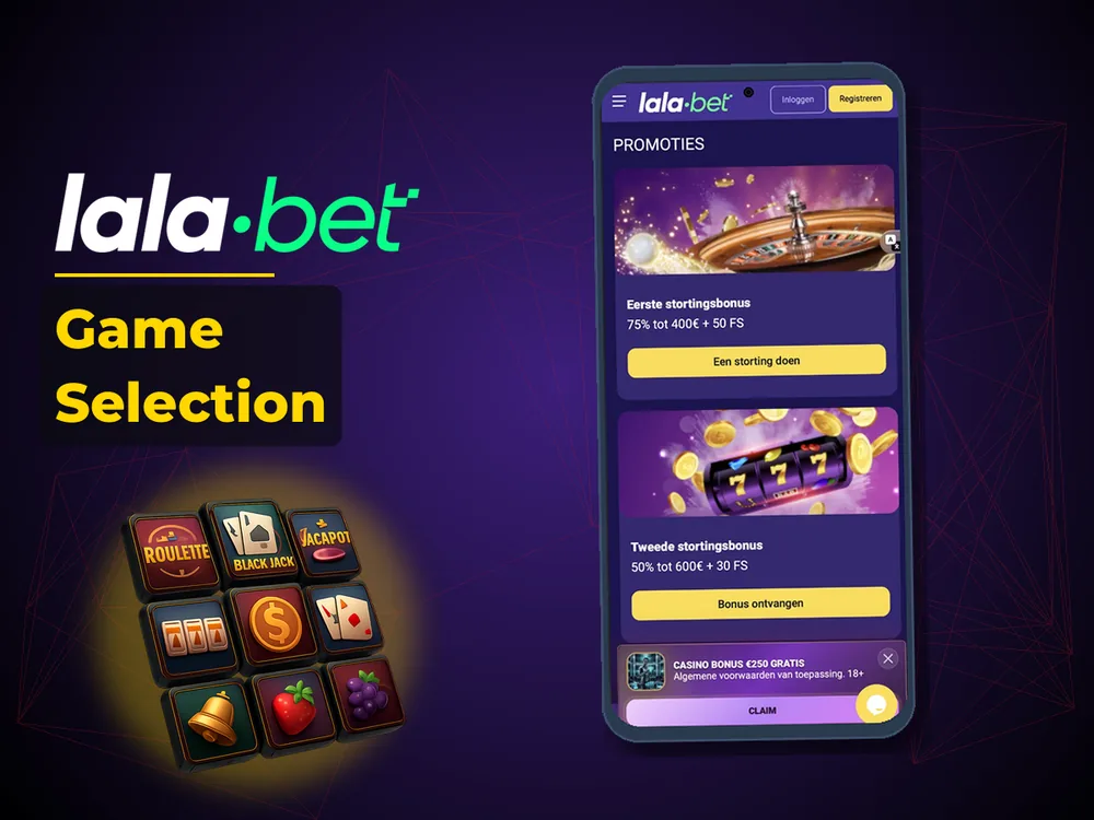 lalabet - Game Selection