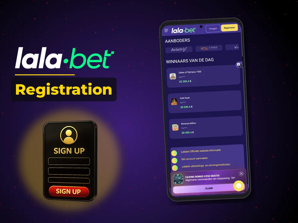 lalabet - Registration